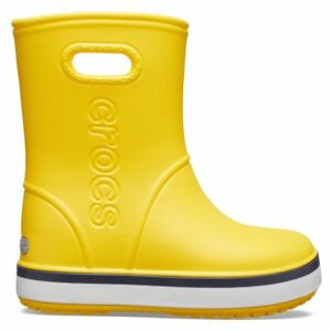 holínky Crocs Crocsband Rain Boot - Yellow/Navy Velikost boty (EU): 31, Vnitřní délka boty: 195, Vnitřní šířka boty: 76