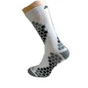Pondy K sportovní vyšší ponožky skate bílé Velikost ponožek: 39-41 EU