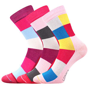 Ponožky Voxx Bamcubik mix B holka, 3 páry Velikost ponožek: 20-24 EU