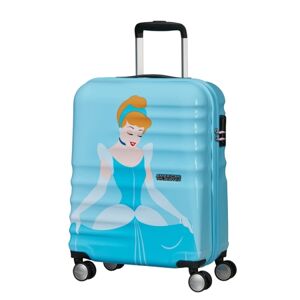 AT Dětský kufr Wavebreaker Disney Princess Spinner 55/20 Cabin Cinderella, 40 x 20 x 55 (131398/7981)