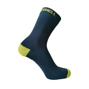 voděodolné ponožky DexShell Ultra Thin Crew Navy-lime Velikost ponožek: 36-38 EU