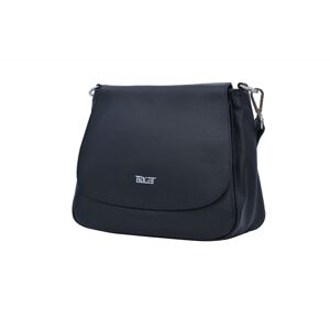 BRIGHT Dámská kabelka s klopnou Černá, 30 x 12 x 23 (BR21-AEZ4067-09DOL)