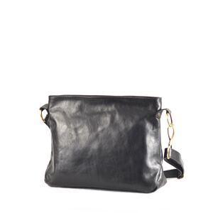 Dámská kožená kabelka Černá, 40 x 10 x 26 (XT00-G5540Z-09TAM)