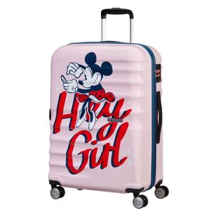 AT Dětský kufr Wavebreaker Disney Spinner 67/26 Minnie Darling Pink, 47 x 26 x 67 (85670/8694)