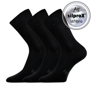 Ponožky Voxx Dasilver černá, 3 páry Velikost ponožek: 43-46 EU