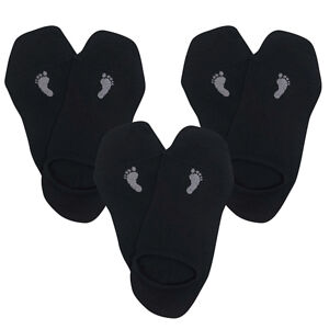 Ponožky Voxx Barefoot sneaker černá, 3 páry Velikost ponožek: 43-46 EU