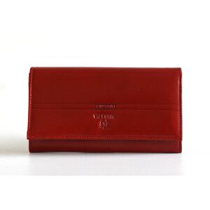 Valentini Dámská peněženka velká klasická (psaníčko) kožená červená, 19 x 2 x 11 (SV00-563329-00KUZ)