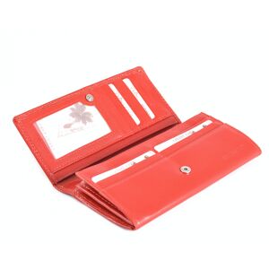 Dámská kožená peněženka na výšku červená, 9 x 19 x 19 (SB00-V971-00KUZ)