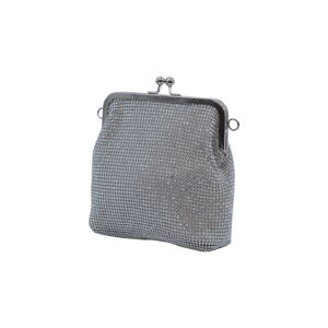 Společenská kabelka Stříbrná, 17 x 7 x 17 (MN00-V6044-25STR)