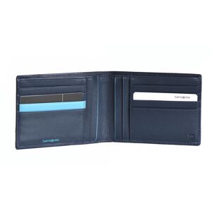 Samsonite pánská peněženka kožená OUTLINE na šířku bez drobných modrá, 13 x 1 x 10 (SM-31D31005)