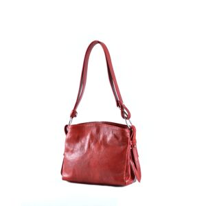 Dámská kožená kabelka Červená, 25 x 9 x 22 (IT00-CR6569-00TAM)
