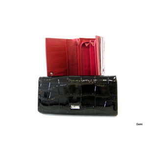 BRIGHT Dámská peněženka Černá, 19 x 10 x 20 (BR14-D444-10ST-09KRL)