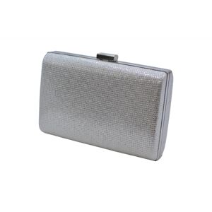 Společenská kabelka Stříbrná, 18 x 5 x 12 (MN00-LK578-25TX)